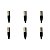 Kit 6 Conectores XLR Macho Linha PLG SA2X - SANTO ANGELO - Imagem 1