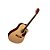 Violão Elétrico Dreadnought Cutway Aço MEMPHIS MD-18 NT - TAGIMA - Imagem 2