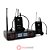 Microfone Profissional de Headset Duplo Sem Fio K492HH - KADOSH - Imagem 1