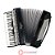 Acordeon 120 Baixos 9 Registros BAC120-7SBK - BENSON - Imagem 1