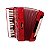 Acordeon 120 baixos vermelho BAC120-7PRD - BENSON - Imagem 2