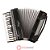 Acordeon 80 Baixos 9 Registros Preto BAC80-7SBK - BENSON - Imagem 1