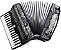 Acordeon 80 Baixos BAC80-7PBK 37 Teclas Preto Perolizado - Benson - Imagem 1