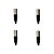 Kit 4 Conectores XLR Macho Linha PLG SA2X - SANTO ANGELO - Imagem 1