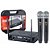Microfone Sem Fio Duplo de Mão DVS100DM - VOKAL - Imagem 3