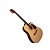 Violão Elétrico Dreadnought Cutway Aço MEMPHIS MD-18 NT - TAGIMA - Imagem 3