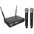Microfone Profissional Duplo de Mão Sem Fio 900-UHF - TSI - Imagem 2