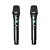 Microfone Profissional Duplo de Mão Sem Fio 8299-UHF - TSI - Imagem 3