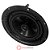 Caixa de Som de Embutir Ativa 120W 6,5 Polegadas (Arandela Coaxial Redonda) SA6 LIGHT RW - MS AUDIO - Imagem 3