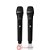 Microfone Profissional de Mão Duplo Sem fio K412M - KADOSH - Imagem 3