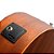 Violão 6 Cordas de Aço Dreadnought Elétrico Com Cutway KANSAS MAHOGANY EQ NTMS - TAGIMA - Imagem 4