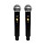 Microfone Profissional de Mão Duplo Sem fio SK-M58D - SKYPIX - Imagem 3