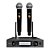 Microfone Profissional de Mão Duplo Sem fio SK-M58D - SKYPIX - Imagem 1