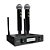Microfone Profissional de Mão Duplo Sem fio SK-M58D - SKYPIX - Imagem 2