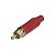 Conector Rca Macho Linha Vermelho Acpr-red - Amphenol - Imagem 1