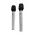 Microfone Duplo De Mão Sem Fio Ar200 Branco - Leson - Imagem 4