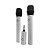Microfone Duplo De Mão Sem Fio Ar200 Branco - Leson - Imagem 2