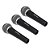 Kit 3 Microfones Vocal SKYPIX Dinâmico com Maleta SK-M58 - Imagem 3