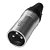 Conector XLR Macho Linha DLK XLR-001 - - Imagem 3