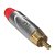 Conector RCA Macho Bucha Vermelha DLK RCA-002 - DATALINK - Imagem 1
