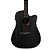 Violão Tagima Tbw-200 Bk Folk Cutaway Eq Aço Preto - Imagem 2