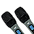 Microfone Duplo De Mão Sem Fio Em Uhf Tsi-1500-uhf - Tsi - Imagem 2
