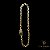 PULSEIRA CADEADO 4 MM FECHO GAVETA SIMPLES (19 CM) - BANHADO A OURO 18K - Imagem 2