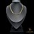 CHOKER GRUMET 5 MM 35 CM + EXTENSOR (FECHO ITALIANO) - BANHADO A OURO 18K - Imagem 2