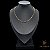 CHOKER ARREDONDADA 3,5 MM 35 CM + EXTENSOR (FECHO ITALIANO) - BANHADO A OURO 18K - Imagem 2
