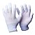 Luva Top Fit Branca Gloves - Imagem 1