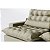 Sofá Retrátil e Reclinável 1,90m Com 2 Lugares Estrutura de Madeira Maciça Suede Real Castor - Volt - Home Mobily - Imagem 5