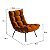 Kit 2 Poltronas Para Sala Costela Em Suede Tostado Terracota - Home Mobily - Imagem 4