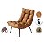Poltrona Costela Em Corino Terracota - Home Mobily - Imagem 3