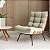 Kit 2 Poltronas Costela Em Veludo Off White - Imagem 5