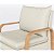 Poltrona Para Sala Bela - Suede Bege - Home Mobily - Imagem 6