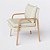 Poltrona Para Sala Bela - Suede Bege - Home Mobily - Imagem 7