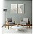 Kit Com 2 Poltronas Decorativa - Veludo Cinza  - Bela - Imagem 1