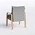 Kit Com 2 Poltronas Decorativa - Veludo Cinza  - Bela - Imagem 7