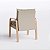 Kit Com 2 Poltronas Decorativa em Veludo Castor Cascalho - Bela - Imagem 6
