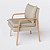 Kit Com 2 Poltronas Decorativa em Veludo Castor Cascalho - Bela - Imagem 3