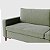 Sofá Living em linho verde 2,40m Viena - Home Mobily - Imagem 3