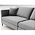 Sofá Living Modular 1,85m em Linho Cinza Claro Roma - Home Mobily - Imagem 4