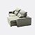 Sofá Retrátil e Reclinável 2,10m em Suede Real Castor - Atlanta - Home Mobily - Imagem 3