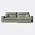 Sofá Retrátil e Reclinável 2,90m em Suede Real Castor - Atlanta - Home Mobily - Imagem 5