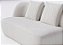 Sofá Living Modulado 3,10m em Boucle essência Off White  - Van Gogh - Home Mobily - Imagem 3