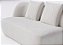 Sofá Living Modulado de Canto com Puff 3,00m x 3,30m em Boucle essência Off White - Van Gogh - Home Mobily - Imagem 4