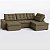Sofá Retrátil e Reclinável com Chaise 3,05m em Suede Veludo Marrom - Detroit - Home Mobily - Imagem 6