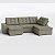 Sofá Retrátil e Reclinável com Chaise 2,90m em Suede Real Castor - Detroit - Home Mobily - Imagem 8