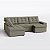 Sofá Retrátil e Reclinável com Chaise 2,65m em Suede Real Castor - Detroit - Home Mobily - Imagem 7