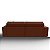 Sofá Cama Luxo 2,16m em Veludo Vulcânica Cobre - Estocolmo - Home Mobily - Imagem 9